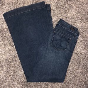 Juicy Couture super flare jeans.
